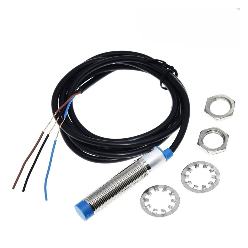 Inductive Proximity Sensor Npn Dc 636V, 12Mm Cylindrical, 4Wire Output 9187378898772
