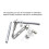 Rotary Encoder With Measuring Wheel, Complete Set, T Bracket 30mm, Fixed Installation Bracket, Synchronizer 2