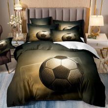 Kinder Bettwaesche 100x135 Cm For Toddlers And Baby Cribs Microfiber Extreme Soccer Duvet Cover Set