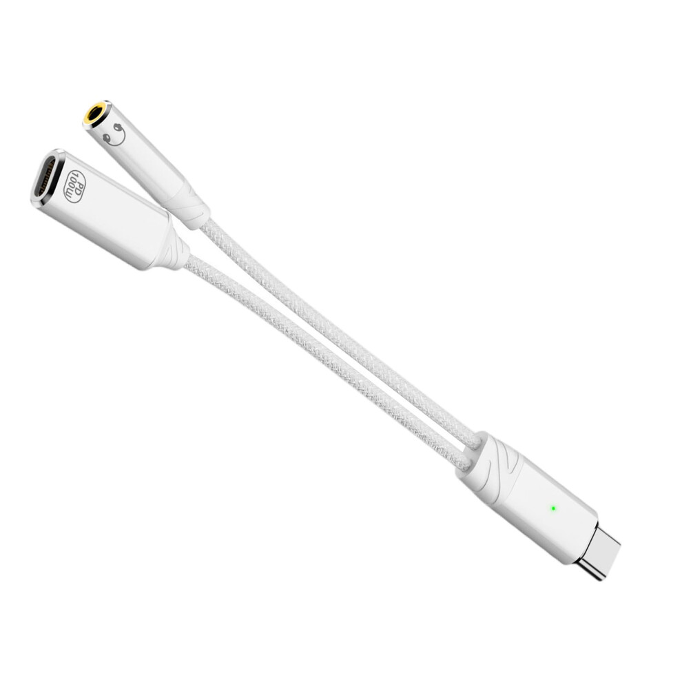 Usb C Splitter 2 In 1 Charging Adapter Fast Charging And Data Transfer For Phone And Usb Devices 9094768889664