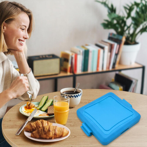 Microwave Powered Sandwich Maker and Grilled Cheese Maker, Compact Dishwasher Safe for Dorm Camping 1