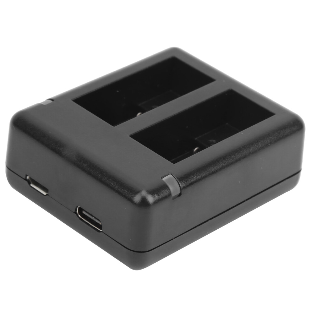 Dual Port Camera Battery Charger For Gopro 9, 50G Black 8791379509981
