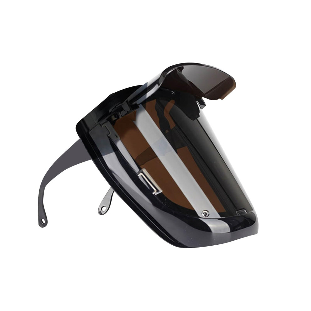 Welding Headpiece Ultrathin Antiglare Technology Reinforced Pc Shield Automotive Maintenance Perspective Model Tea Color 9187378900208