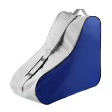Roller Skate Bag Oxford Cloth Inline Skates Blue Unisex All Ages Sturdy Structure Optimized Organization Zippered
