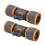 Quick Disconnect Double Flows Water Valves 2PCS Heavy Duty ABS 1