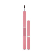 Compact Lip Gloss Applicator, Soft Fibrous Hair For A Comfortable Bristle Experience, Retractable Design Offers Convenient Storage And Protection, Pe