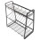 Multi-functional Storage, 3-Tier Kitchen Organizer, Solid Carbon Steel Construction, Snap-in Design For Easy Setup, Chunky And Stable Build, Suitable 2