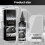 Windshield  Kit for Chips and Cracks, Quick Crack Sealing Glass Scratch Remover 1 PCS 5