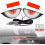 Car LED Devil Eyes Lights Blue and Red IP65 Waterproof USB Powered Rear Collision Warning 3