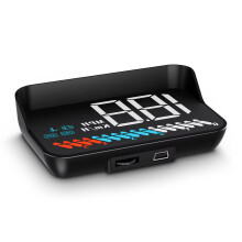 Car HUD M7 Digital Speedometer with OBD GPS, Windshield Display, Speed Voltage Alarms, Universal