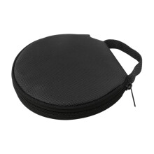 DVD Case 20Disc Capacity, Sturdy Wallet Holder Organizer Bag, Home Use, TravelFriendly, DustResistant, Black