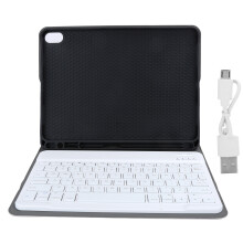 Tastiera reattiva per iPad di decima/undicesima generazione, sottile tastiera Bluetooth magneticamente rimovibile con tasti meccanici ergonomici a