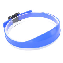 Blue Silicone Hair Trimming Band Breathable & Curved Home Guide for Men & Boys