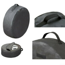 Spare Tire Storage Bag for Cars 600D Oxford Fabric With Handle, SUV Compatible, Concealed Pocket for Screw Parts