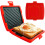Microwave Sandwich Maker with Quick Grilling, No Power Needed, Dishwasher Safe Cheese Press 5