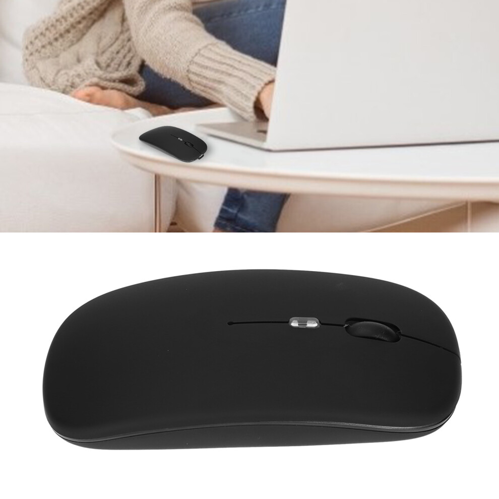 Wireless Mouse 2.4G/Bt, Ergonomic Dual Mode, 1200 Dpi, Black 4191376259720