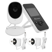 Wireless Baby Monitor 2.4 Inch Digital Camera With LCD Screen Infrared Night Vision Two Way Talking Temperature Alerts Long Range Connectivity Eco