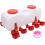 Plastic Hygienic Automatic Chicken Waterer AntiTip Poultry Watering System For Chickens Ducks  Automatic Adjustment 5