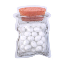40Pieces Speckled Eggs Basket Fillers-Silver spotted egg s