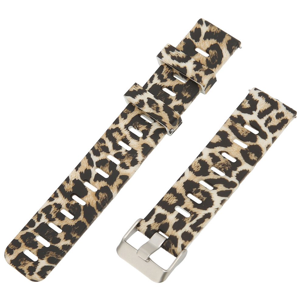 20Mm Leopard Silicone Band For Amazfit Gtr 3 & Bip U Smartwatch Strap 4941376260864