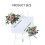 Wedding Decorative Swag Artificial Flower Swag-Bean paste color 4