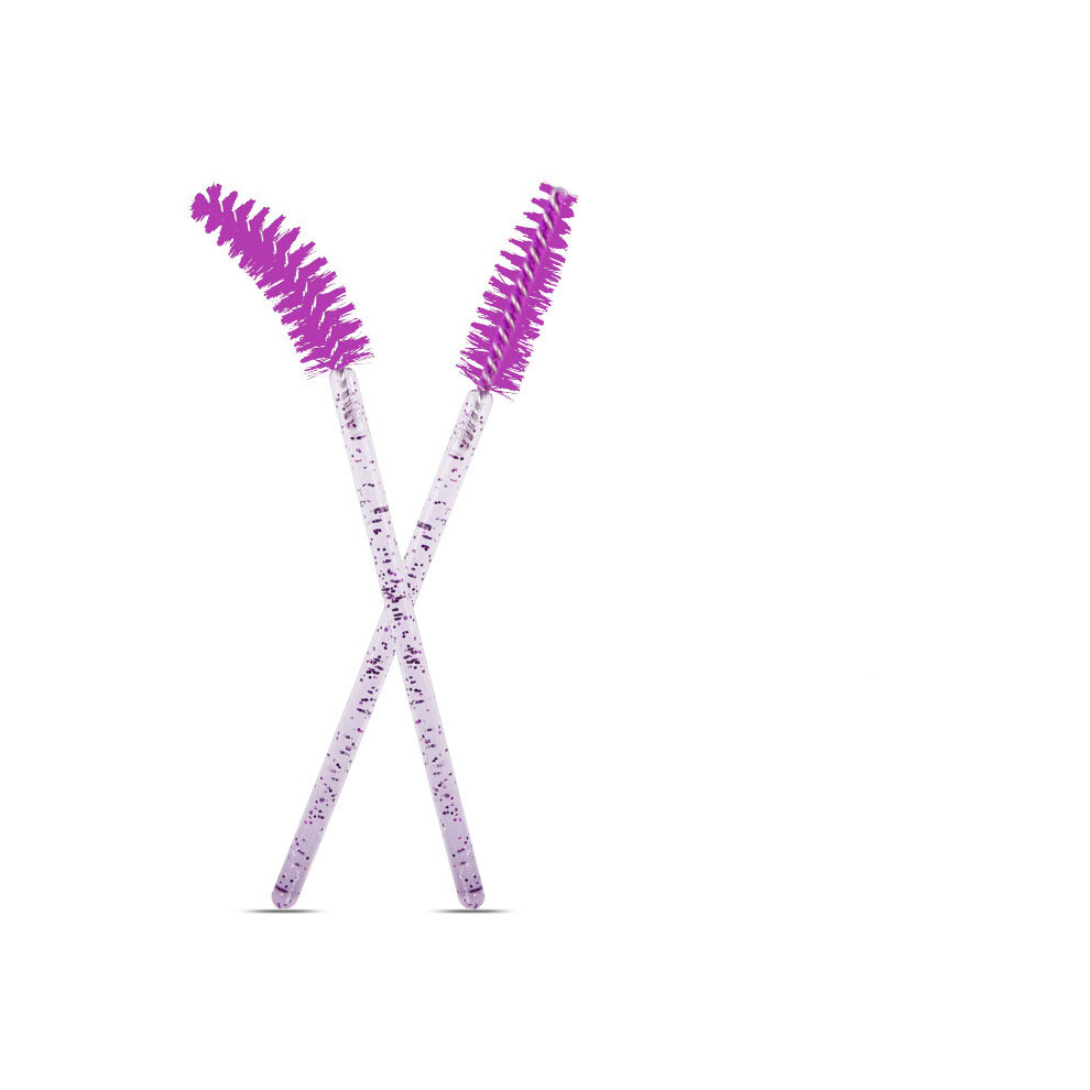 Effortless Beauty, Hygienic Disposable Mascara Wands For Eyelash Extensions, Reusable Container, 50PCS For Halloween Parties For Nightclubs