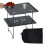 Folding Camping Table, DoubleLayer Kitchen Desk, Portable Outdoor Side Table For Barbecue, Picnic, Beach 1