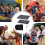 Folding Camping Table, DoubleLayer Kitchen Desk, Portable Outdoor Side Table For Barbecue, Picnic, Beach 3