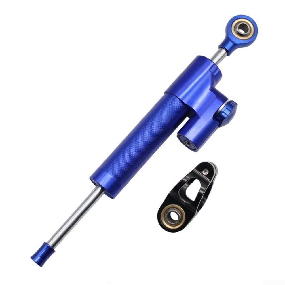 Adjustable Motorcycle Steering Damper For Zero And Vsett 10 With Stable Control And Enhanced Safety (Blue) Blue 9094768893968