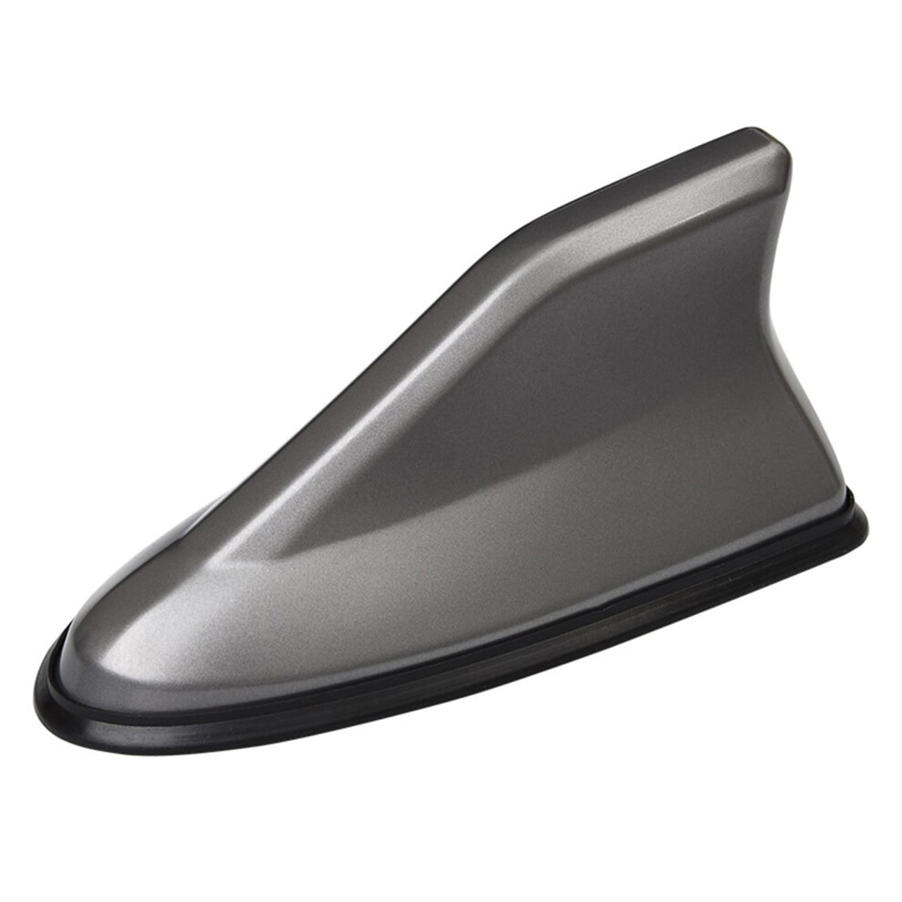Car Shark Fin Antenna Fm Am Radio Aerial Roof Grey 9187378903919