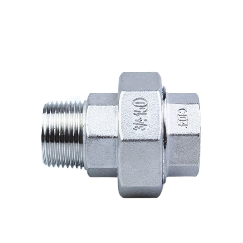 304 Stainless Steel Bspt Union Connector Male To Female Swivel Joint 3/8 Inch Threaded Pipe Fitting 9094768894316