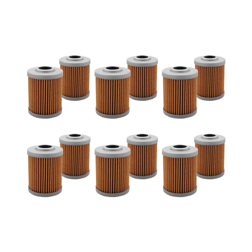 12Pcs Fuel Filter For 16901-Zy3-003 Bf 115 130 135 150 175 200 225 Outboard 6034097828920