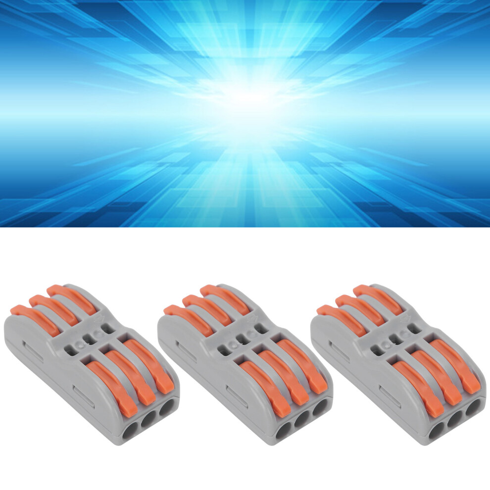 50Pcs Electrical Conductor Terminals Spl-1/2/3 32A 250V Compact Connectors 4641379520476