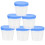 Sample Cups 50 Pcs With Leakproof Lids, 40ml Graduated Plastic Pee Cups For Testing, Suitable For Women 1