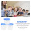 Sample Cups 50 Pcs With Leakproof Lids, 40ml Graduated Plastic Pee Cups For Testing, Suitable For Women 3