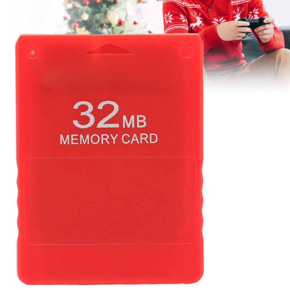 Compatible 32Mb Fmcb1.966 External Memory Card For Ps2 - Red 4981376270586