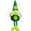 Patricks Day Plush Dwarf Ornament Creative-Women model Long leg 1
