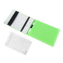 Golf Scorebook PU Leather Scorecard Holder Score Recording Notebook Compact Lightweight Protective For Men And Women