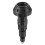 Motorcycle Frame Slider M10, CNC Aluminum Alloy Engine Protector, ABS Plastic AntiCrash Cap, Black 1