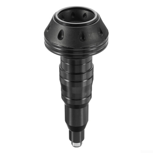 Motorcycle Frame Slider M10, CNC Aluminum Alloy Engine Protector, ABS Plastic AntiCrash Cap, Black