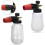 Handheld Foam Spray Bottle Plastic White Car Wash Compatible Multi Purpose Cleaning 5