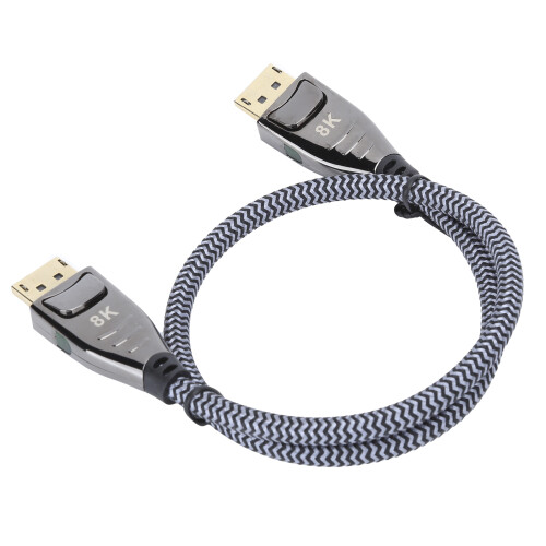 Καλώδιο Displayport 8K με πιστοποίηση Vesa, πλεγμένο από κορυφαίας ποιότητας για 2