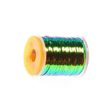 Fly Tying Flat Peacocks Tinsel Spool Flat Metallic Saltwater Flashing Fly Tying Materials Easy To Use