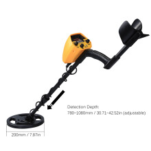 Metal Detector with Adjustable Stem 7" Coil - Find Beach Treasures