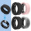 Silicone Ring Protector for Galaxy Ring S Black ScratchResistant NonSlip Slim Fit Cover 3
