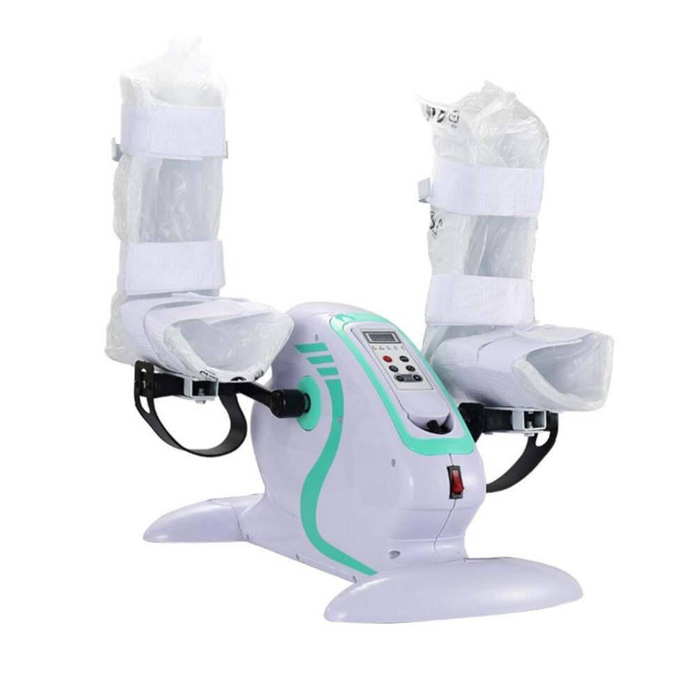 Bike Pedal Exerciser Mini Arm And Leg Exercise Bike With LCD Display For Physical Therapy Hemiplegia Rehabilitation Color1