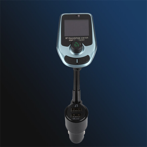 Καινοτόμος πομπός Bluetooth Fm για απρόσκοπτη ψυχαγωγία και ασφαλή οδήγηση, με οθόνη LCD 2