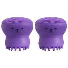 Tuaslagán Cúraim Craicinn Iniompartha, Glanadh Domhain agus Baineadh Dubhchinn Scrubaí Silicone Thar a Bheith Bog le haghaidh Ionsú Feabhsaithe