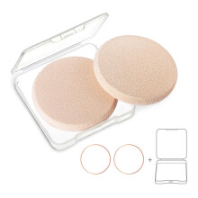 Soft Material Cosmetic Puffs, Washable Reusable, Travel Friendly, Wide Application (2Pcs) For Halloween Parties For Nightclubs For Daily Use