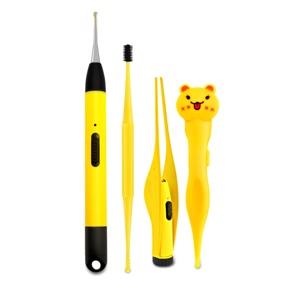 Ear Wax Removal Tool with LED Light, USB/Battery, Portable, 16cm